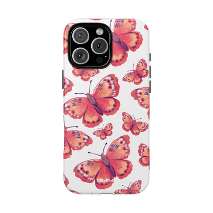 Vibrant Butterfly Dance - iPhone Case