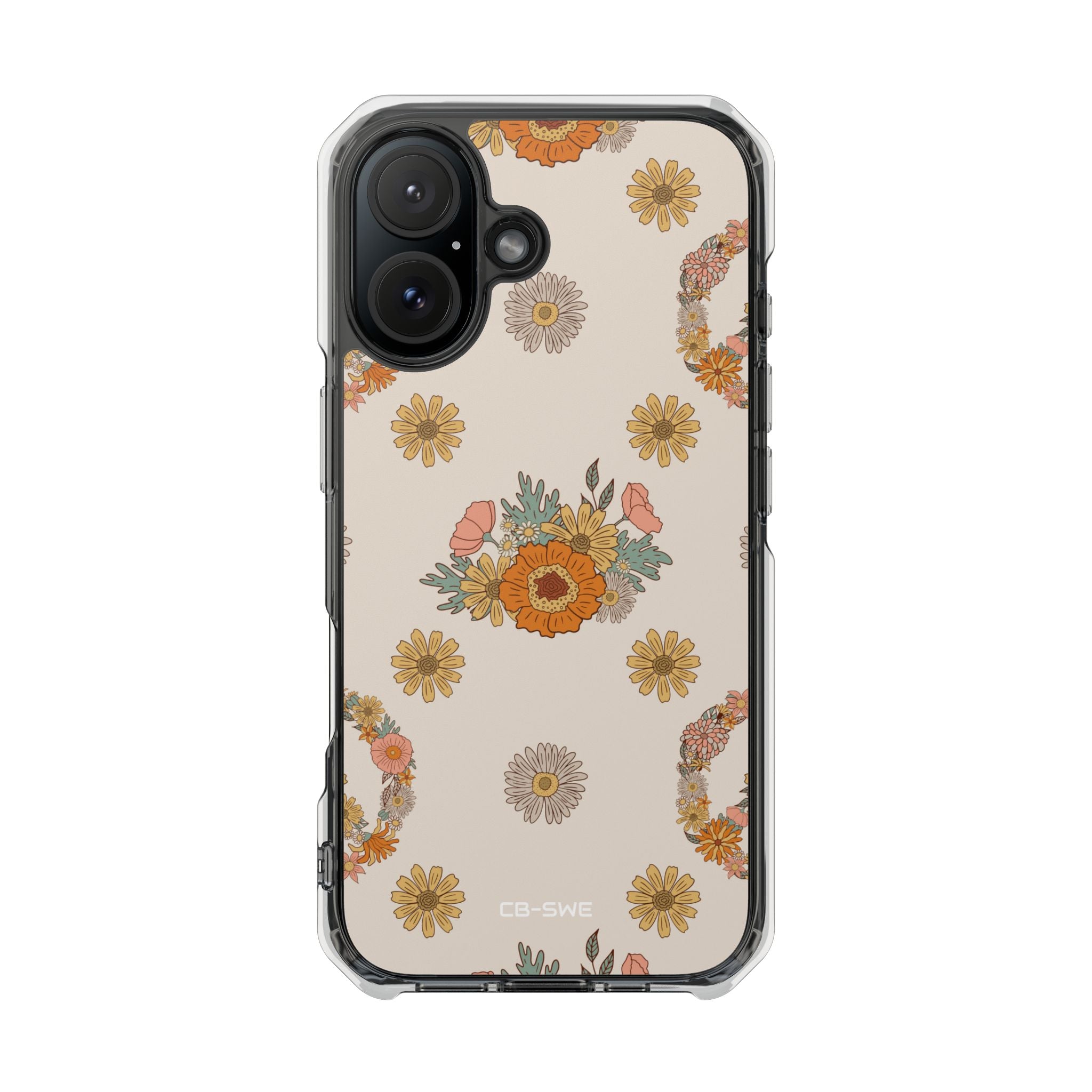 Floral Peace Harmony iPhone Case - Impact