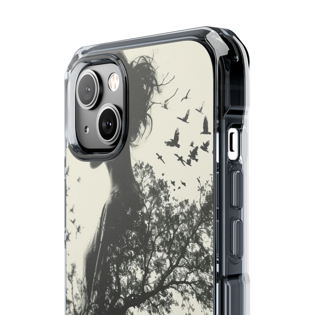 Branches of Serendipity - Phone Case for iPhone (Clear Impact - Magnetic)