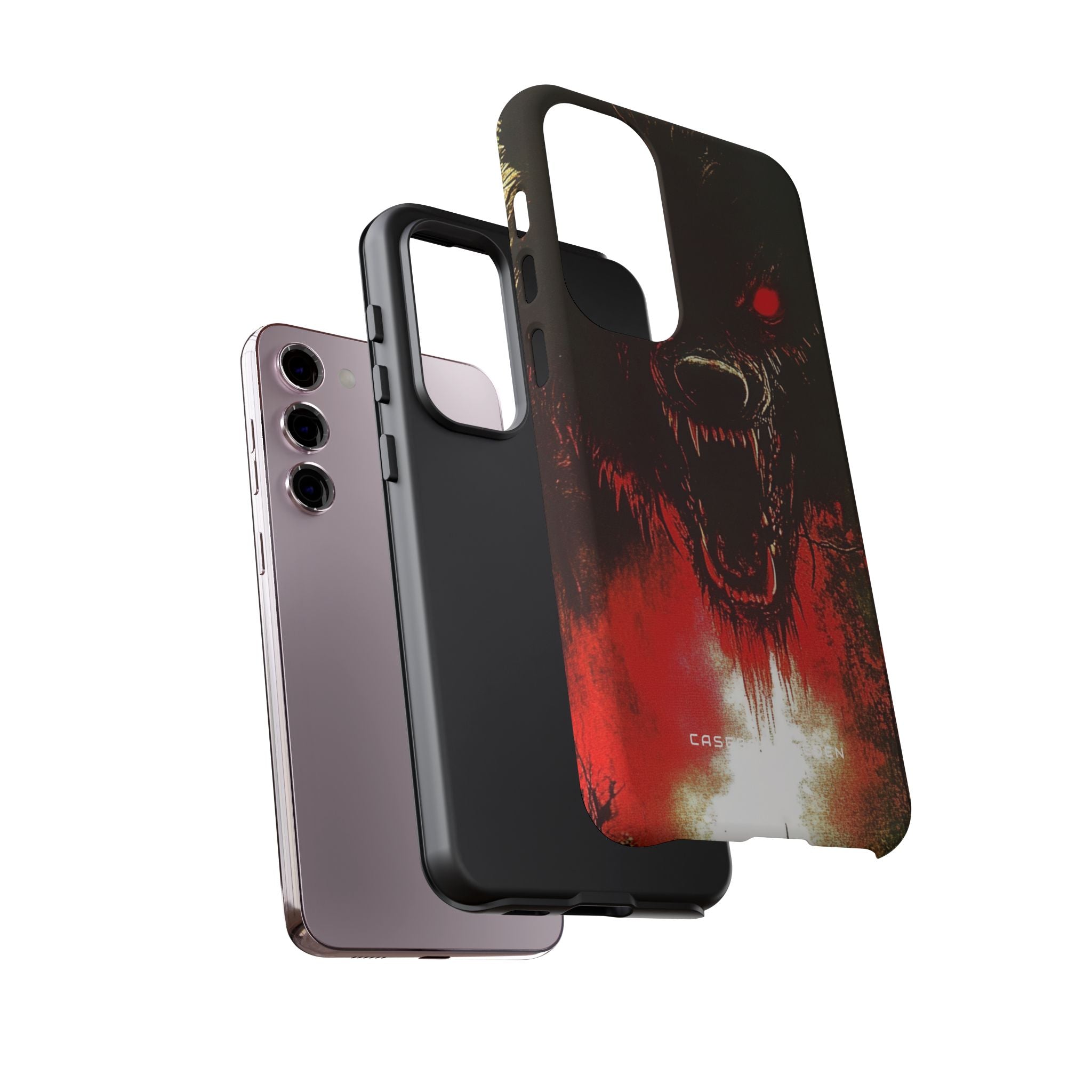 Bloodmoon Wolf's Lament Samsung S23 - Tough Phone Case