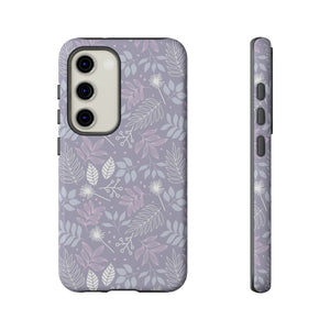 Purple Mona Leaf - Protective Phone Case