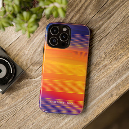 Gradient Sunset Flow iPhone 16 - Tough Phone Case