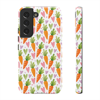 Carrots Embrace Hearts - Samsung Case