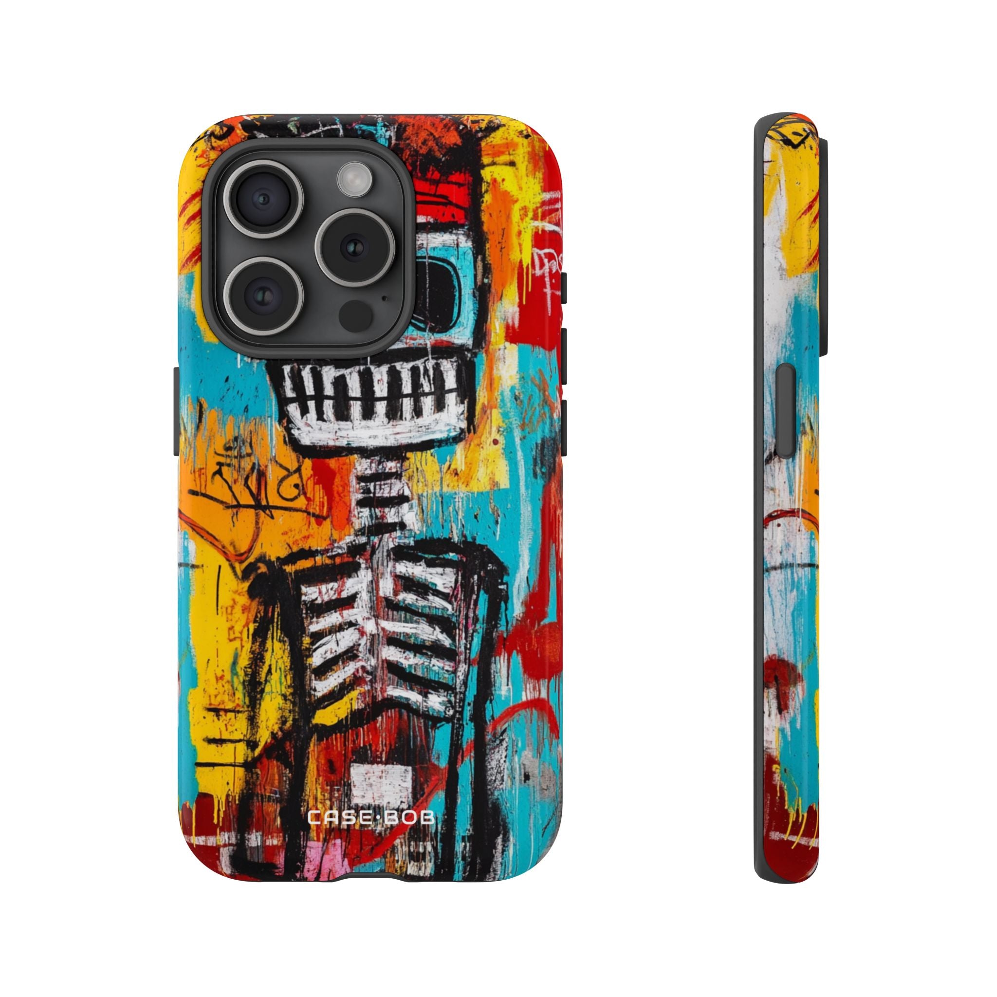 Skeleton Riot iPhone 15 Pro Case - Tough