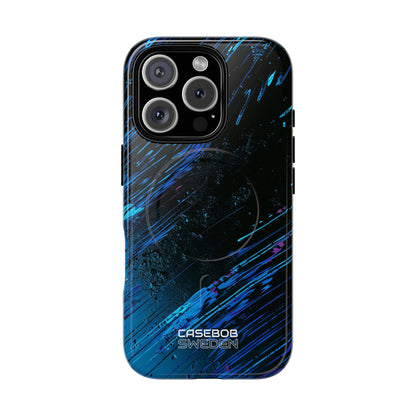 Midnight Blue Currents iPhone 16 - Tough+