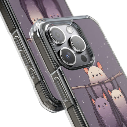Bats Hang Playfully iPhone Case - Impact