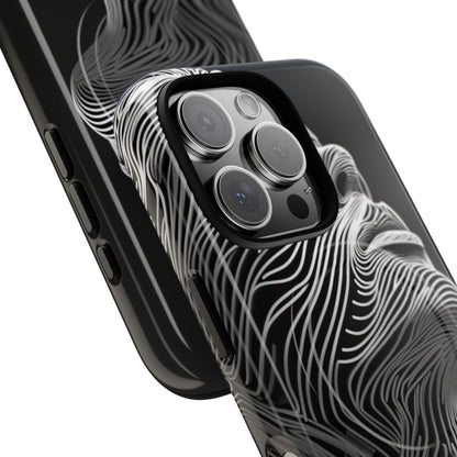 Fluid Face Lines iPhone 16 - Tough+