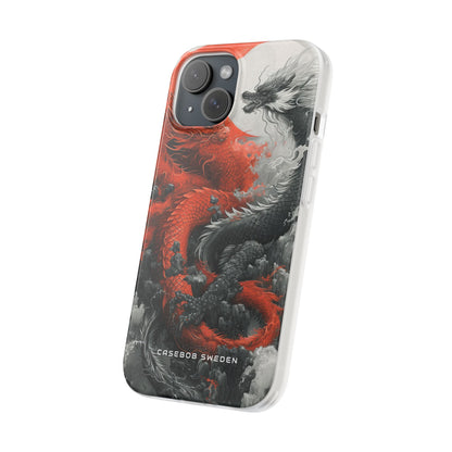 Zen Dragon Harmony iPhone 15 - Flexi Phone Case