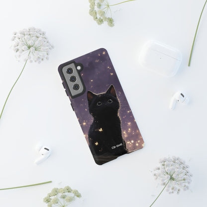Whimsical Cat Soars - Samsung Case