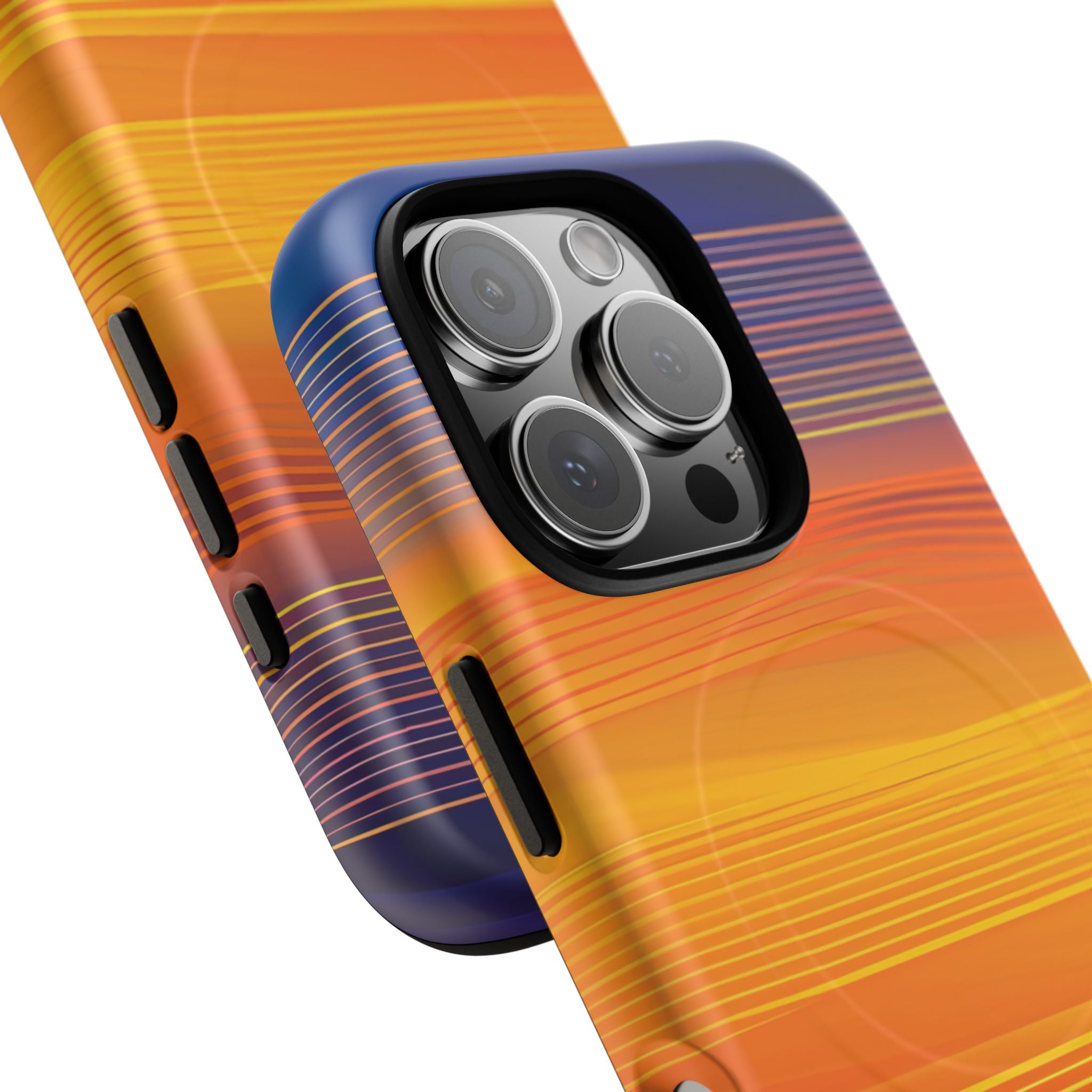 Gradient Sunset Flow iPhone 16 | Tough+ Phone Case