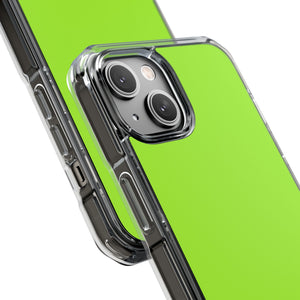 Green Lizard | Phone Case for iPhone (Clear Impact Case - Magnetic)