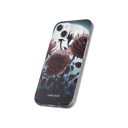 Luminous Rose Thorns iPhone 14 Case - Soft