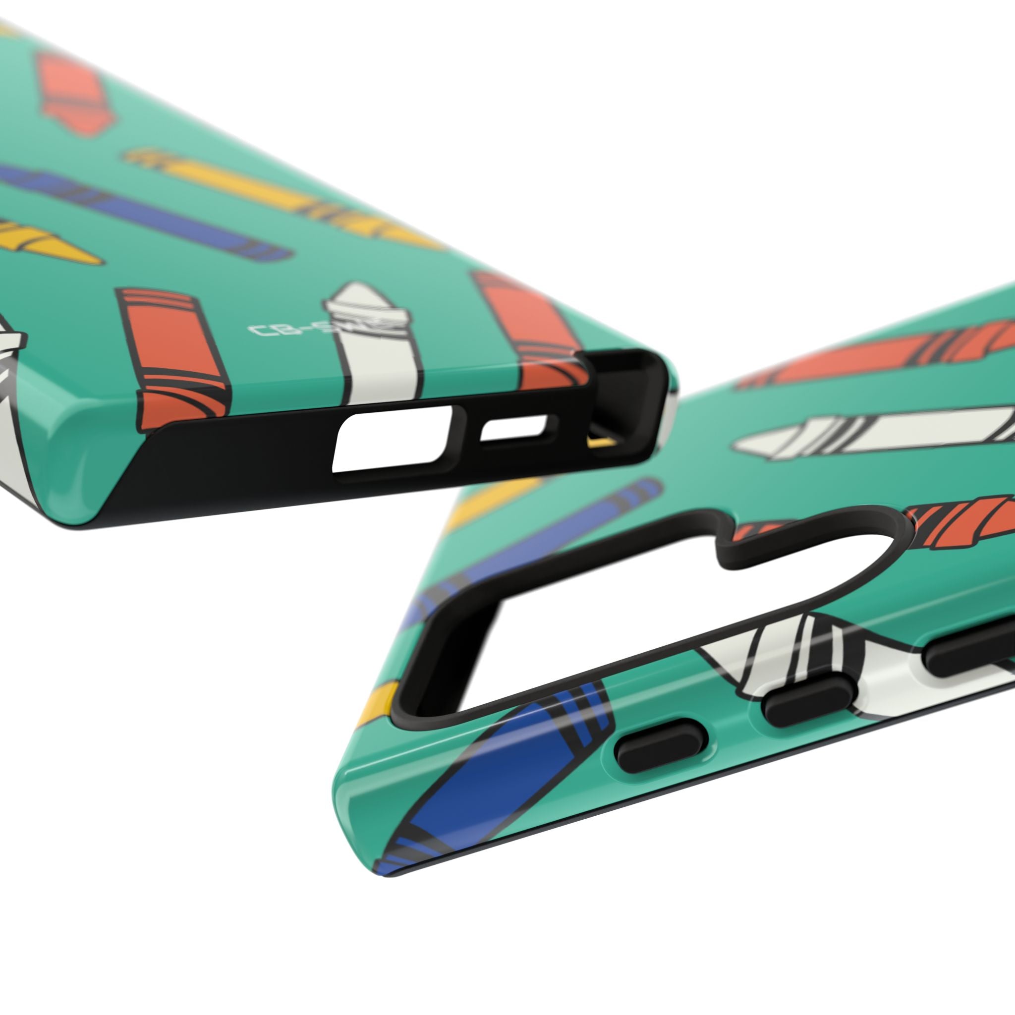 Crayons Dance Playfully - Samsung Case