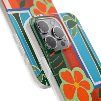 Orange Blossom Burst iPhone 15 Pro Max Case - Soft