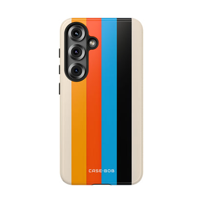 Vivid Stripe Harmony Samsung S25 Case - Tough