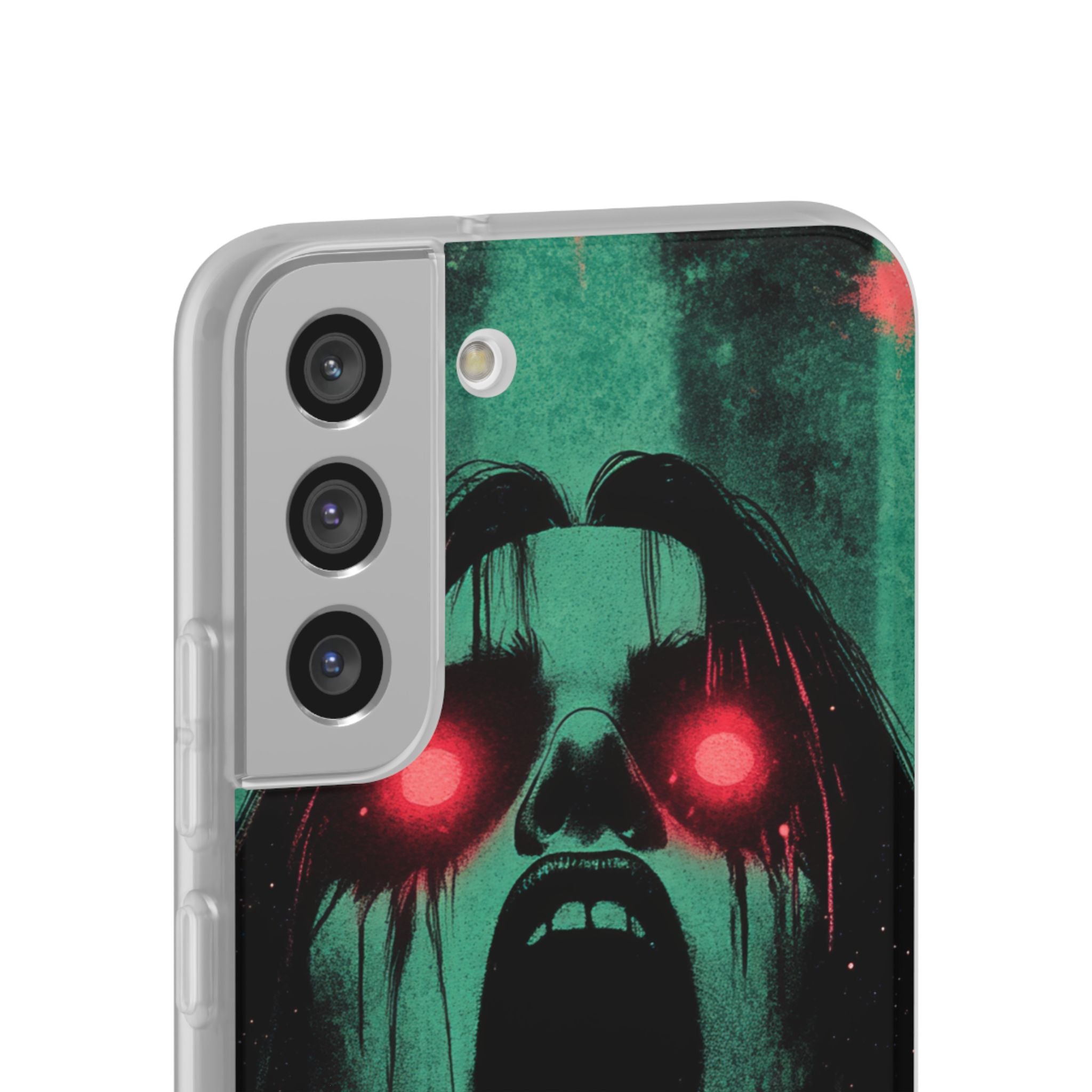 Haunting Glow of Gothic Eyes Samsung S22 - Flexi Phone Case