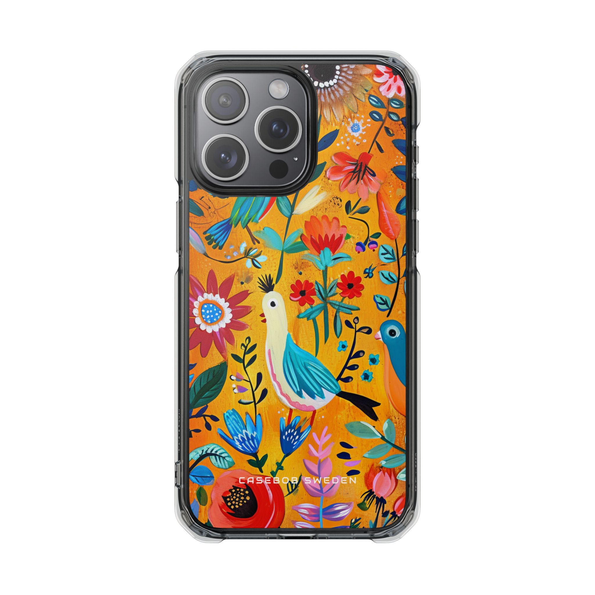 Whimsical Vintage Nature Harmony iPhone 15 - Clear Impact Phone Case