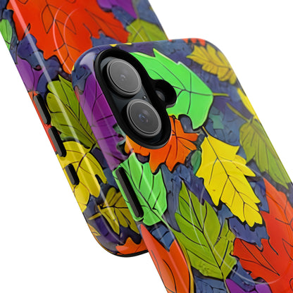 Vivid Leafburst iPhone 16 Plus Case - Tough+