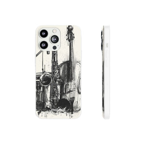 Jazz Ink Expressions | Flexible Phone Case for iPhone