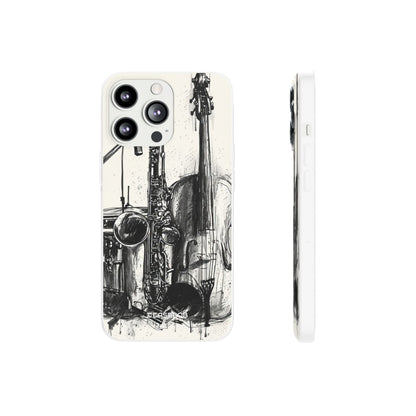 Jazz Ink Expressions | Flexible Phone Case for iPhone