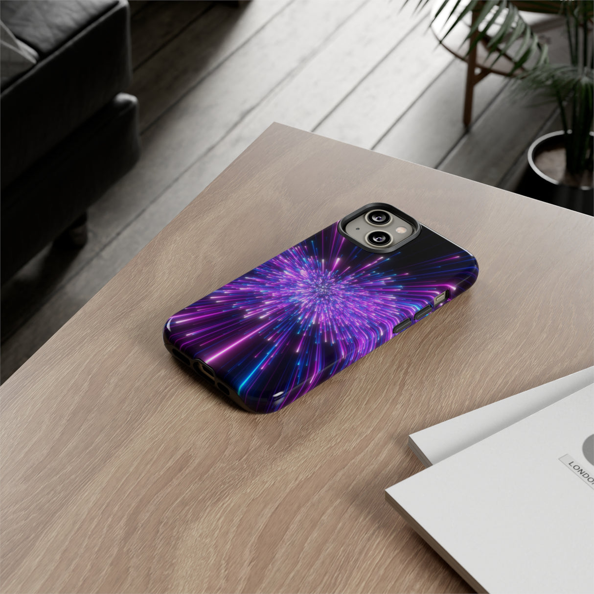 Speed of light in Galaxy iPhone Case (Protective) Phone Case