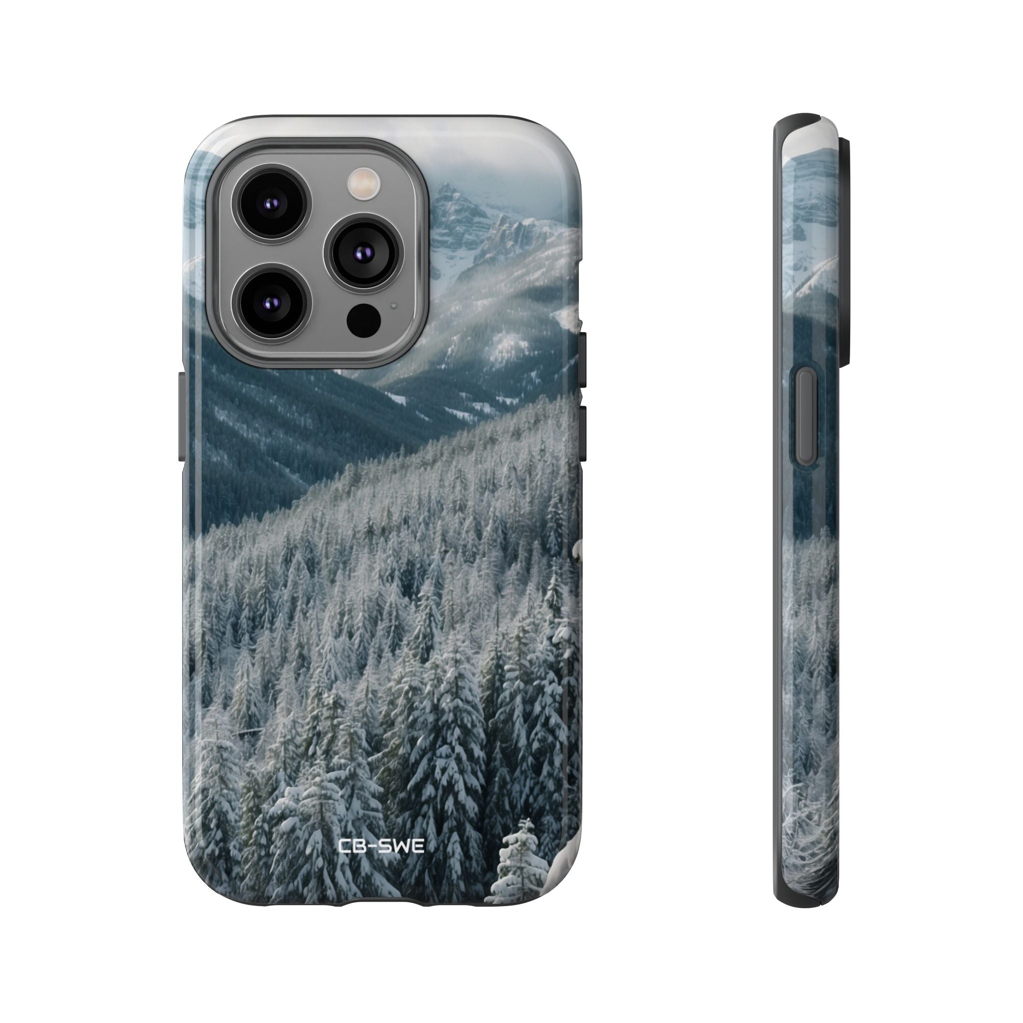 Snow Covers Peaks - iPhone Case