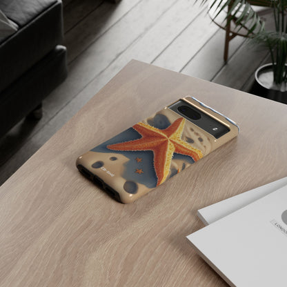 Starfish Rests On Sand - Google Pixel Case