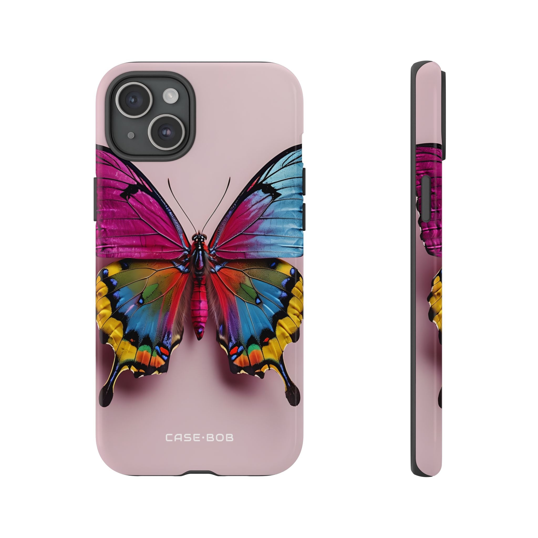 Vivid Butterfly iPhone 15 Plus Case - Tough