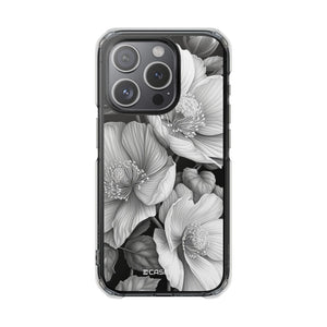 Botanical Elegance - Phone Case for iPhone (Clear Impact - Magnetic)