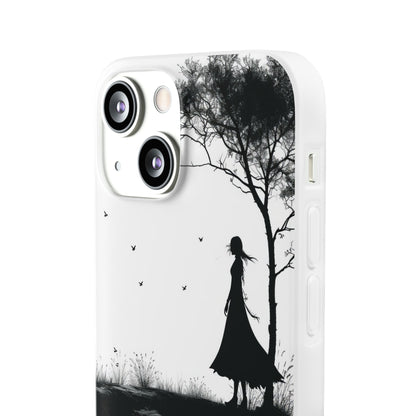 Cliffside Silhouette iPhone 13 mini Case - Soft