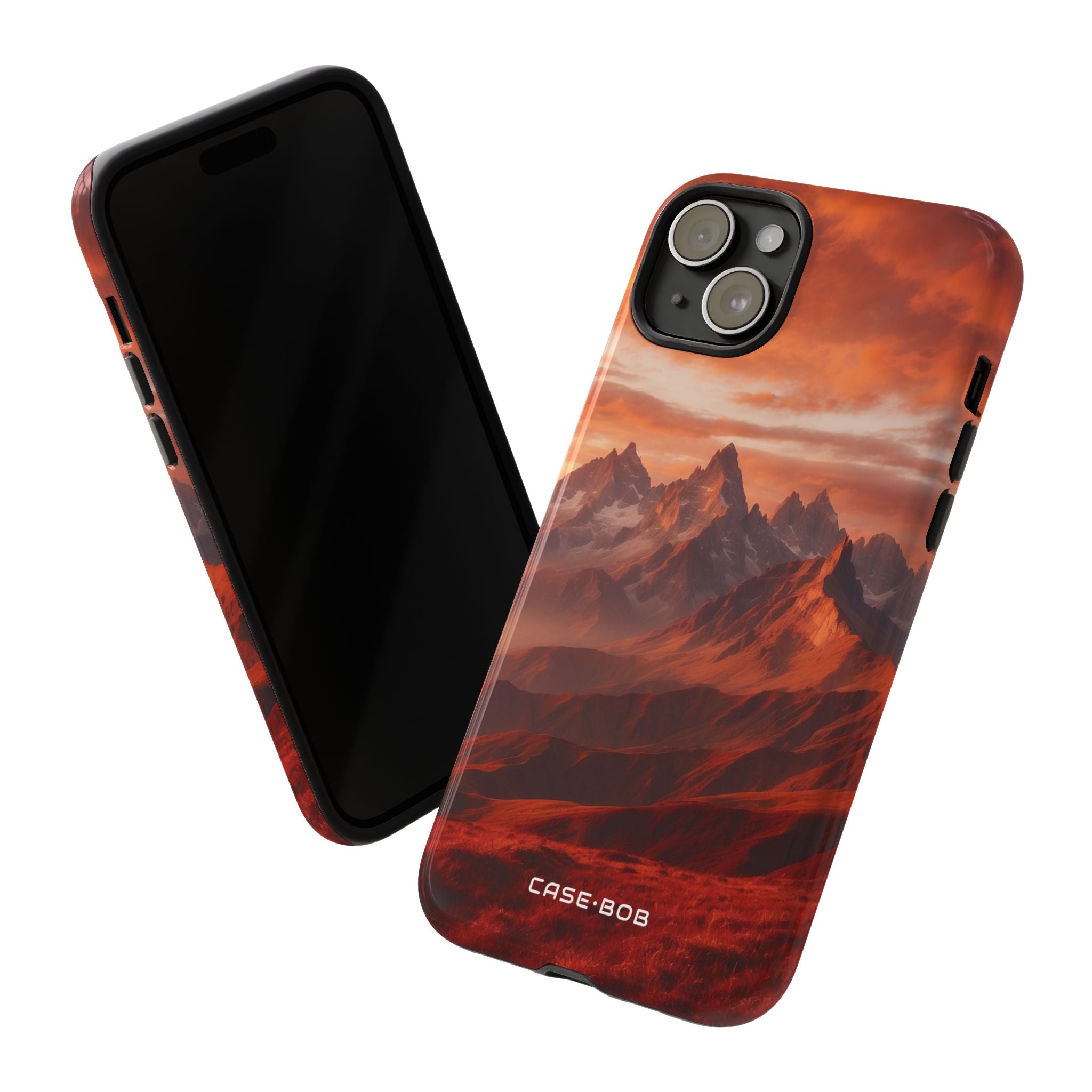 Jagged Glow iPhone 15 Plus Case - Tough