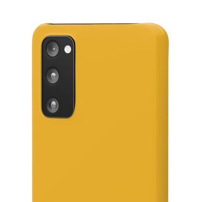 Amber Yellow - Slim Samsung S20 Phone Case