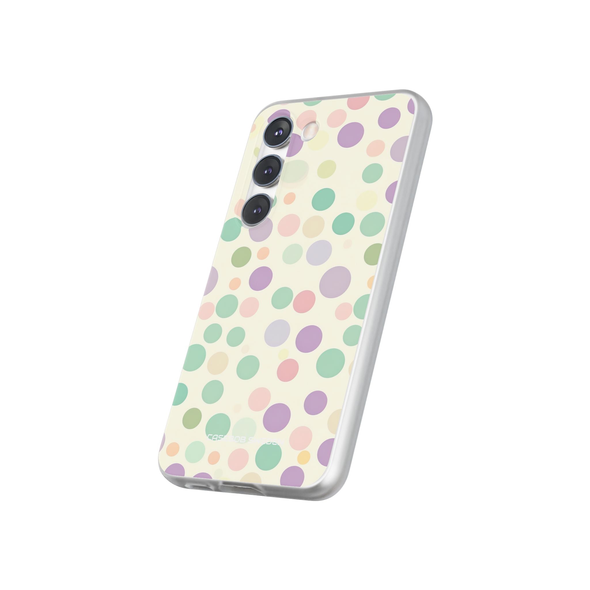 Playful Pastel Polka Dots - Flexi Samsung S23 Phone Case