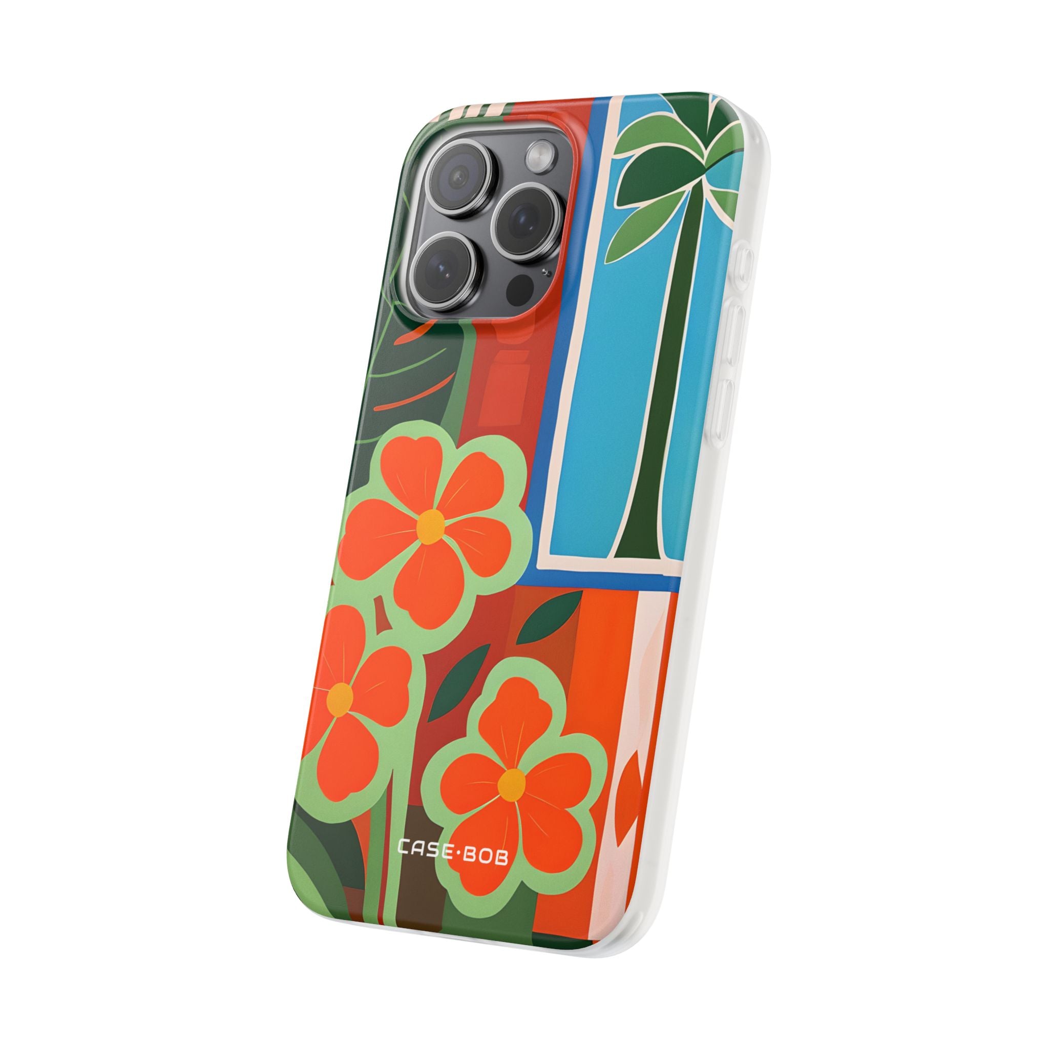 Orange Blossom Burst iPhone 15 Pro Max Case - Soft