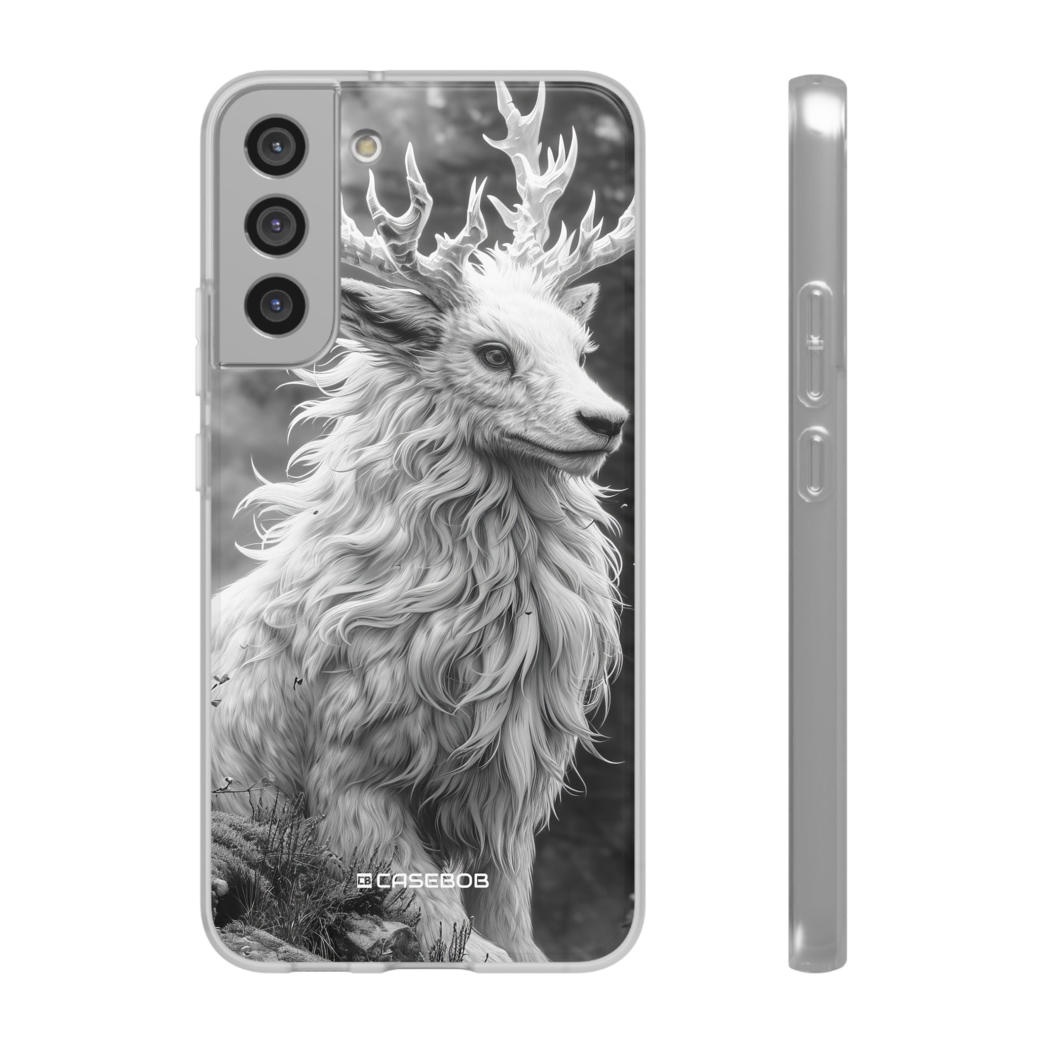 Majestic Forest Guardian | Flexible Phone Case for Samsung Galaxy