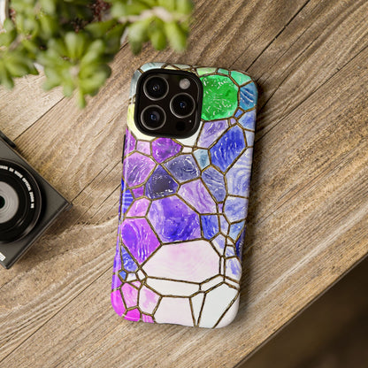 Colorful Glass Mosaic - iPhone Case