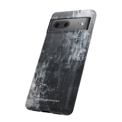 Textured Monochrome Blossom Google Pixel 7 - Tough Phone Case