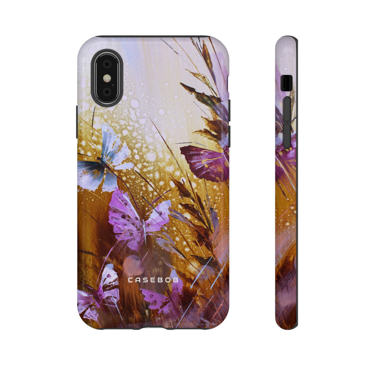 Butterflies Painting - Protective Phone Case