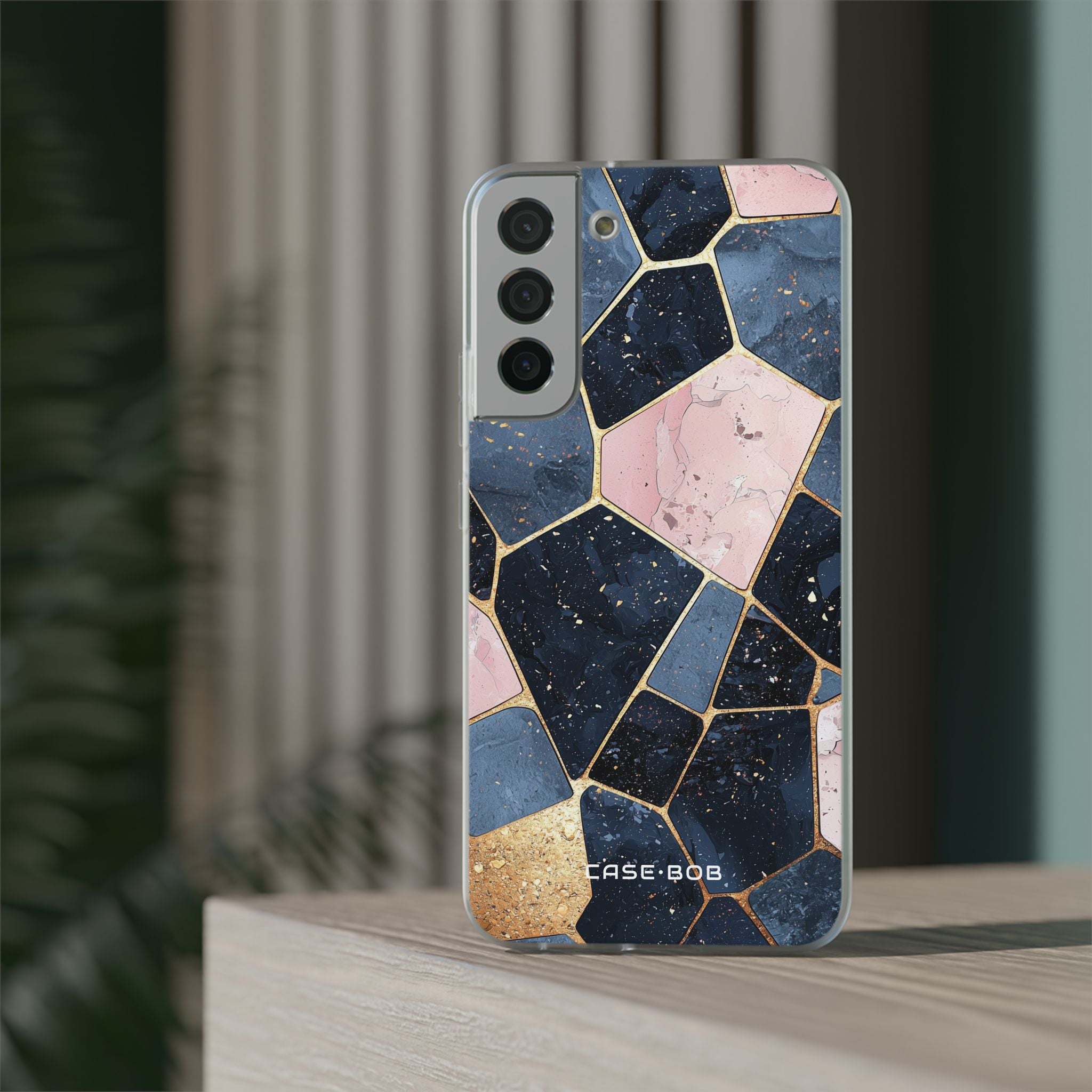 Golden Mosaic Samsung S22 Plus Case - Soft