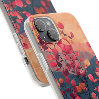 Vibrant Floral Harmony iPhone 15 - Flexi Phone Case