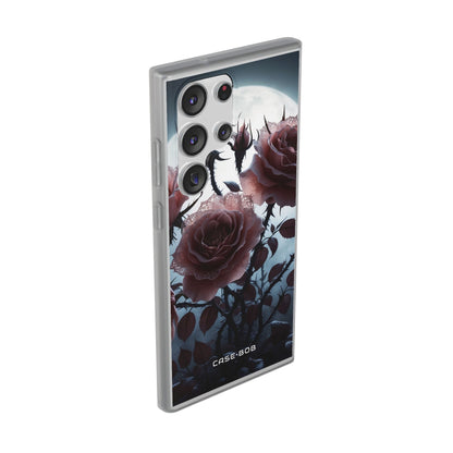 Luminous Rose Thorns Samsung S23 Ultra Case - Soft