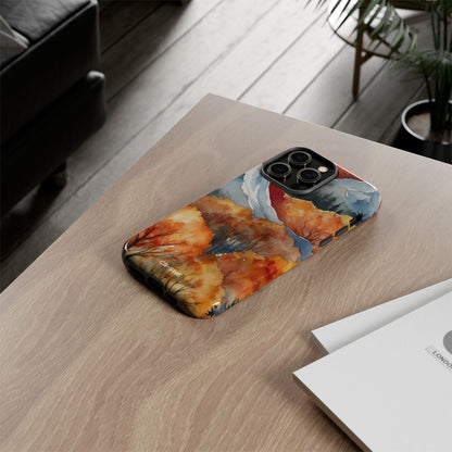Autumn Leaves Dance - iPhone Case