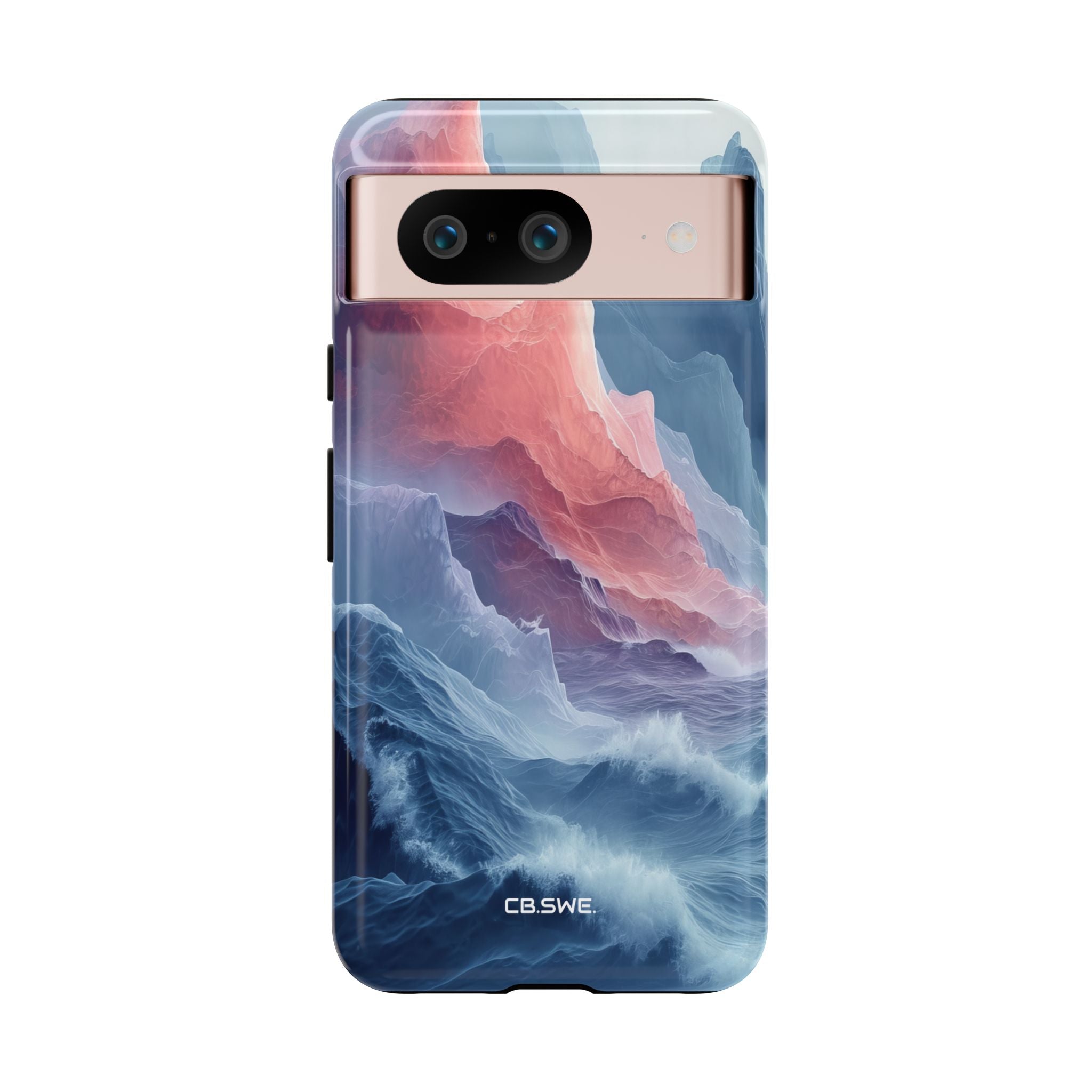 Pastel Waves Calming Google Pixel 8 - Tough