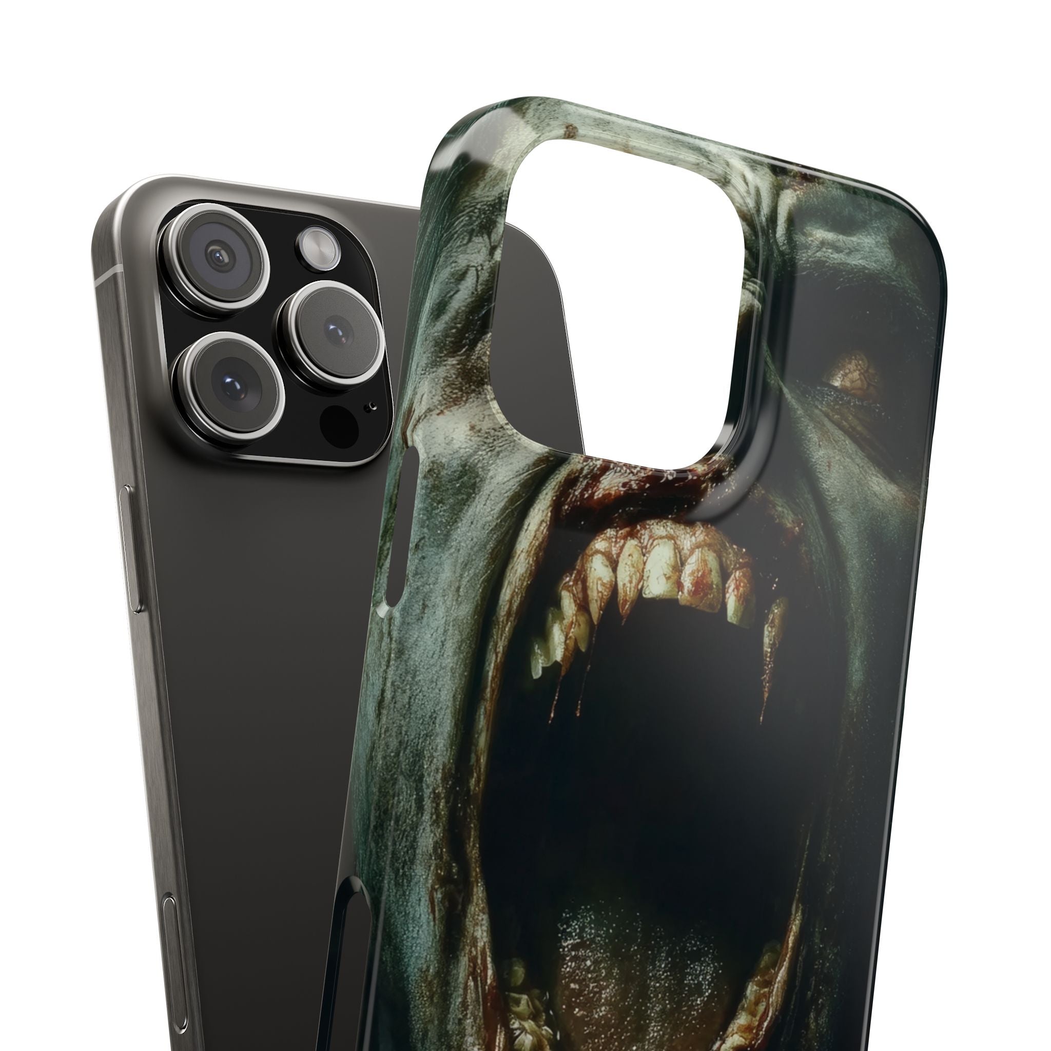 Gothic Wail of Decay iPhone 16 - Slim Phone Case