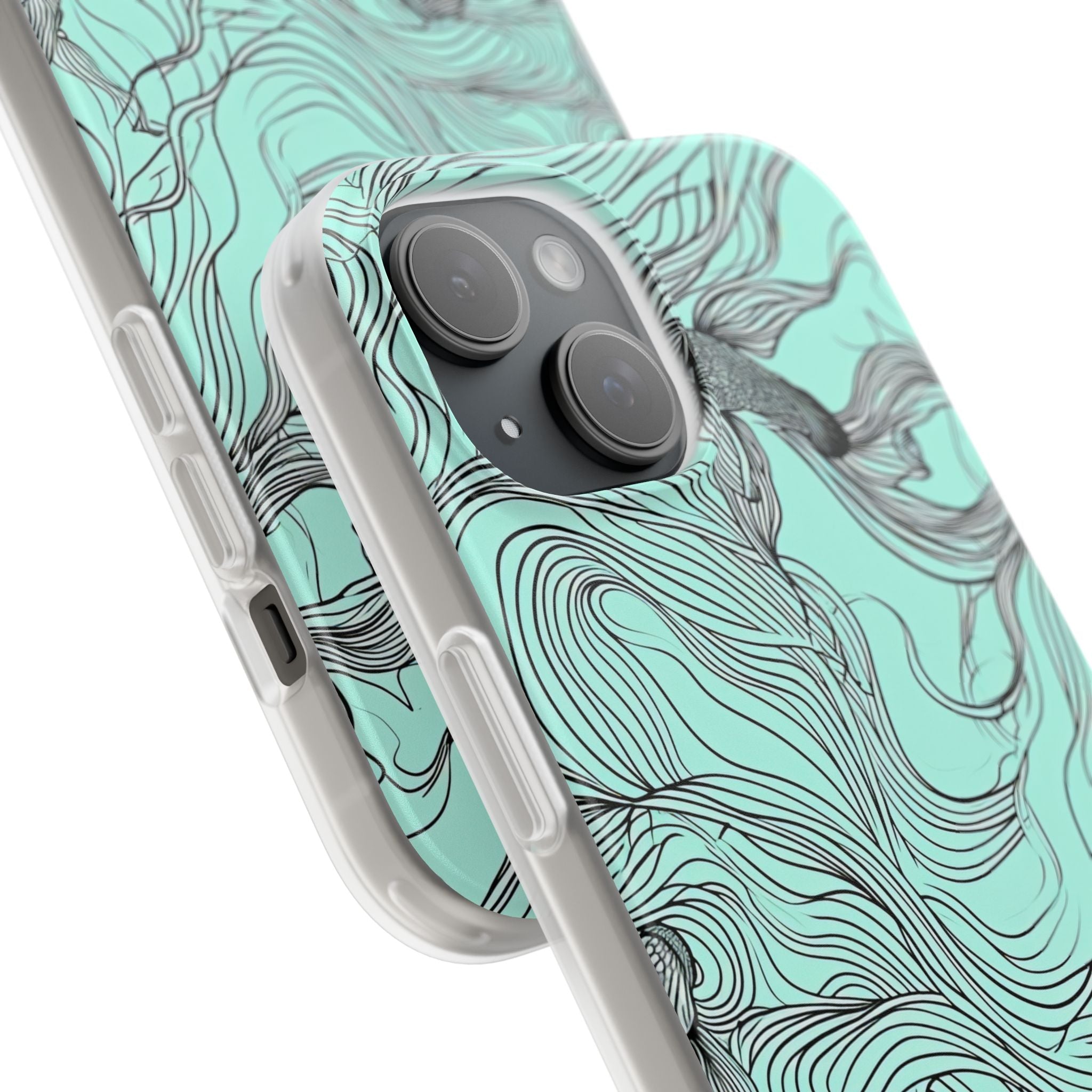 Aqua Serenity | Flexible Phone Case for iPhone