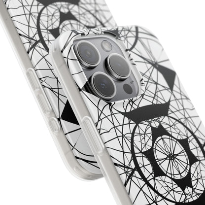 Geometric Hypnosis | Flexible Phone Case for iPhone