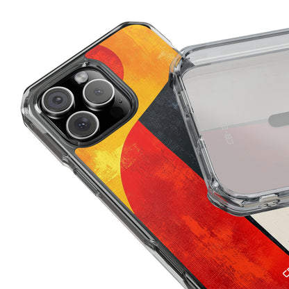 Vibrant Flowing Shapes iPhone Case - Impact