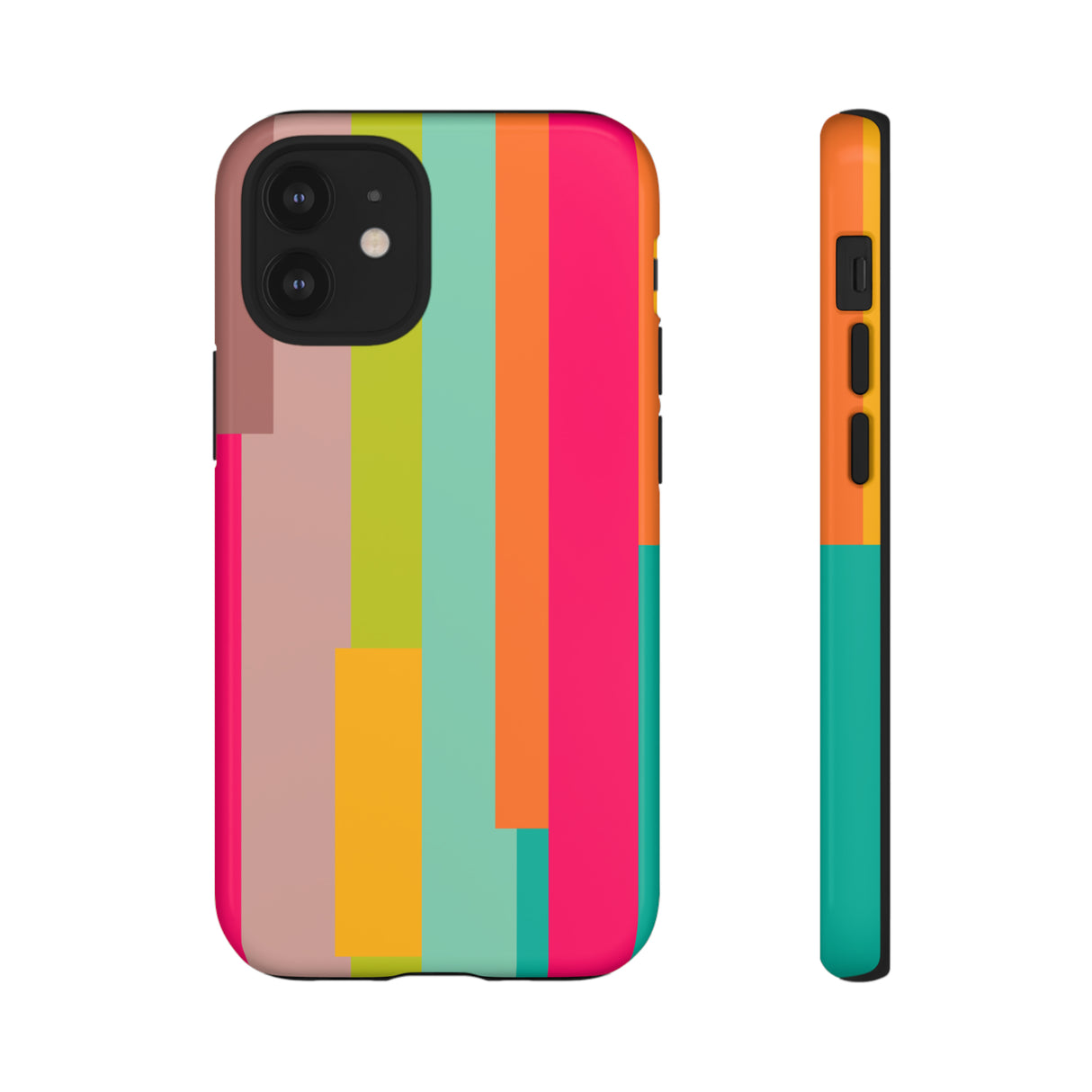 Geometrical Colorful - Protective Phone Case