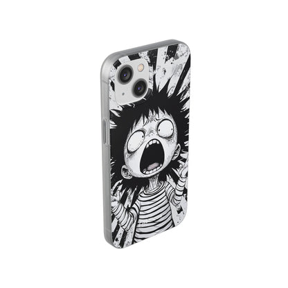 Screaming Stripes iPhone 14 Case - Soft
