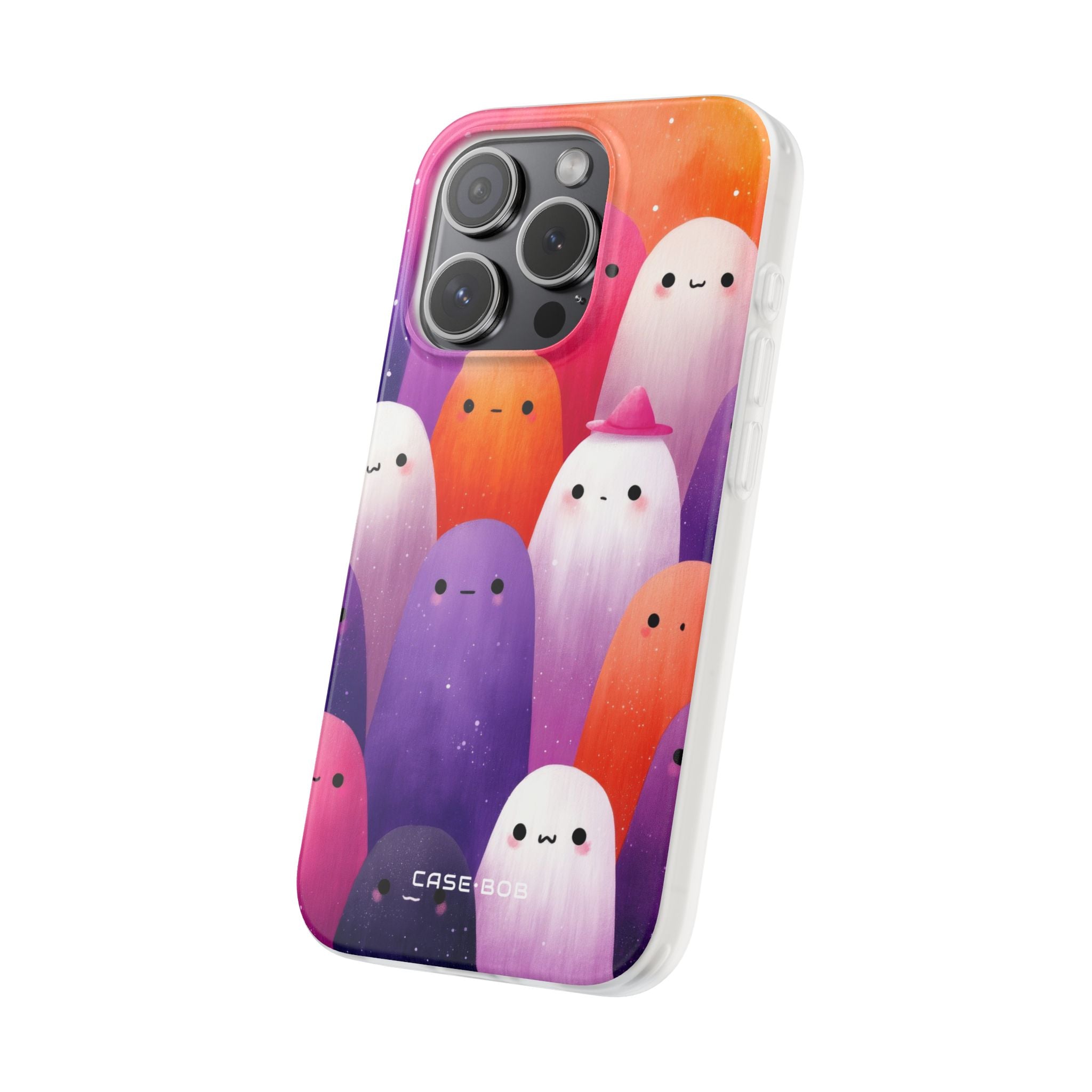 Ghostly Glow iPhone 15 Pro Case - Soft